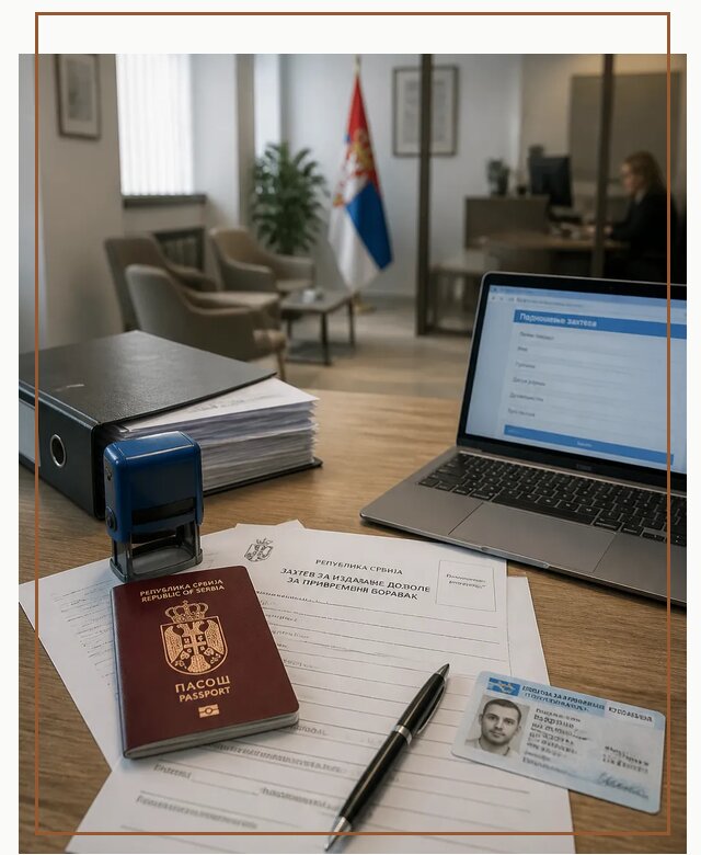 Оформление ПМЖ в Сербии для переезда в Гагарине под ключ