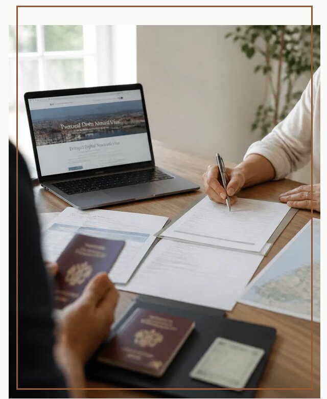 Оформление Digital Nomad и ВНЖ Португалии в Гагарине